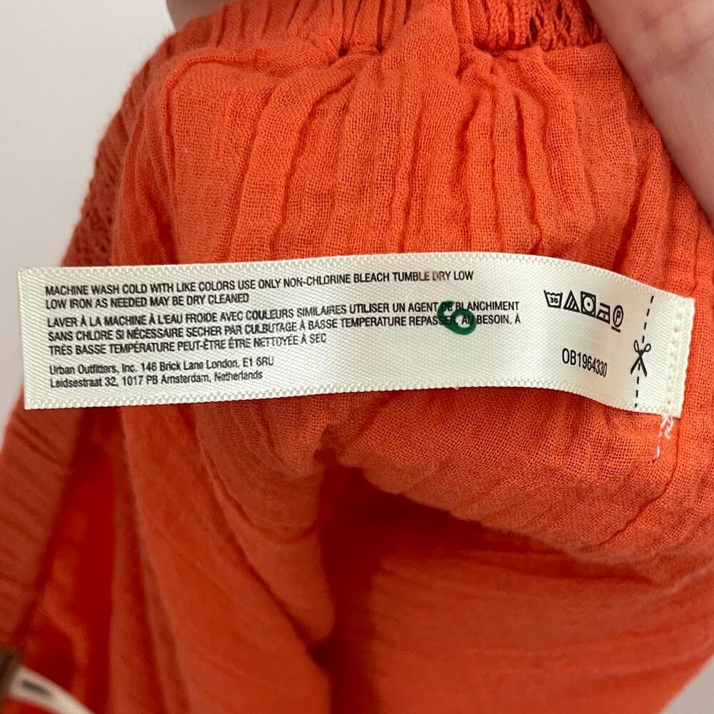 Free People Seaside Shorts Scarlet Ibis Red S - Picture 6 of 8